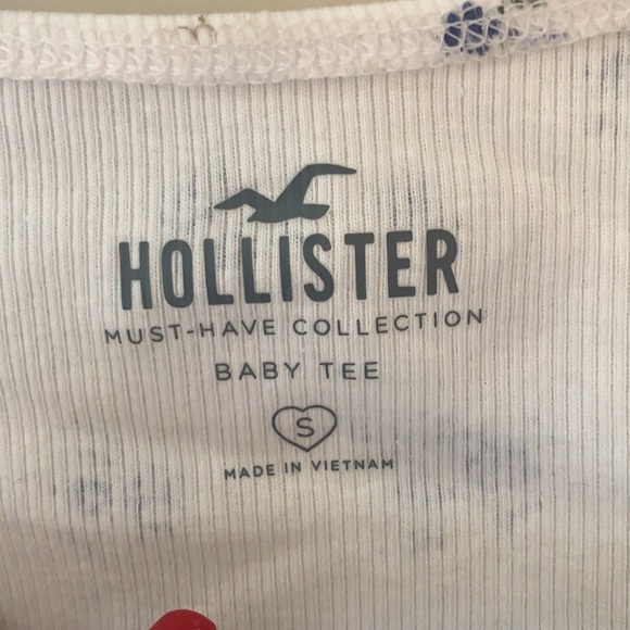 Hollister Tops Hollister Wrapped Baby Tee Poshmark